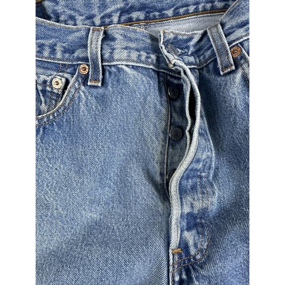 VTG Levis 501XX Jeans Mens 32x26 Straight Leg Button Fly Denim (34x34) 90s Y2K - Picture 8 of 16